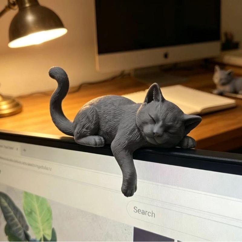 Home Office Cozy - Ornamento 3D Stampato a Forma di