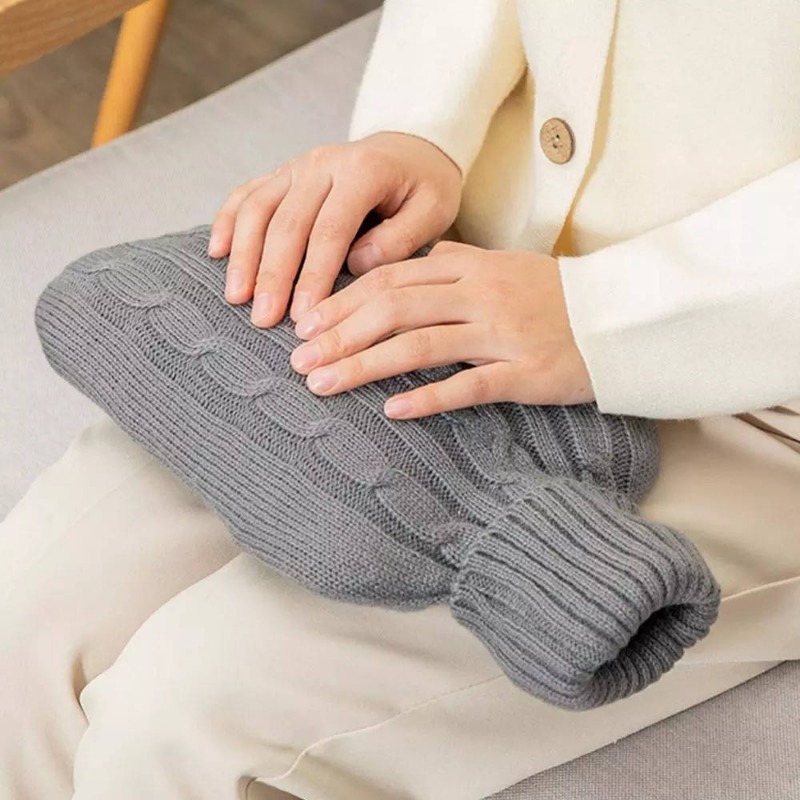 Home Office Cozy - 1 copri bottiglia per acqua calda