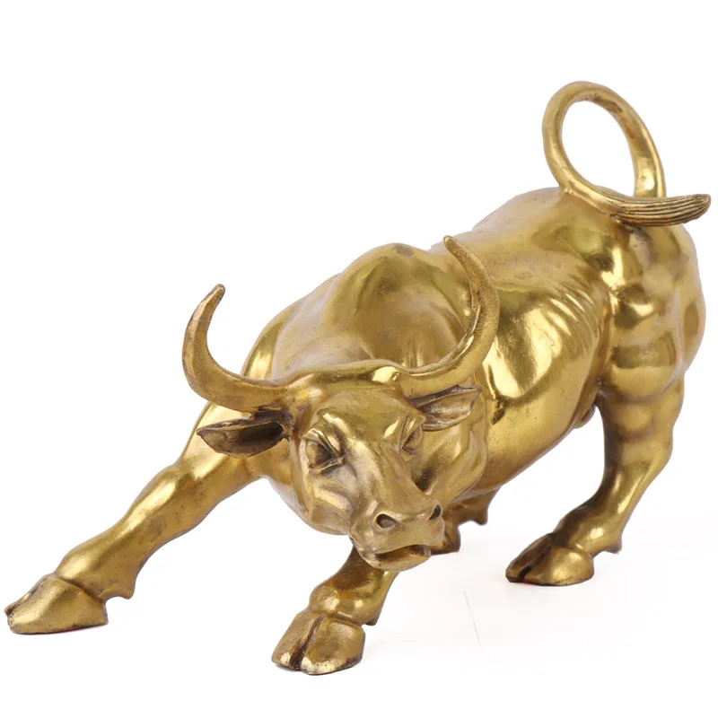 Home Office Marketing - Ottone dorato Ricarica Mercato stock Toro