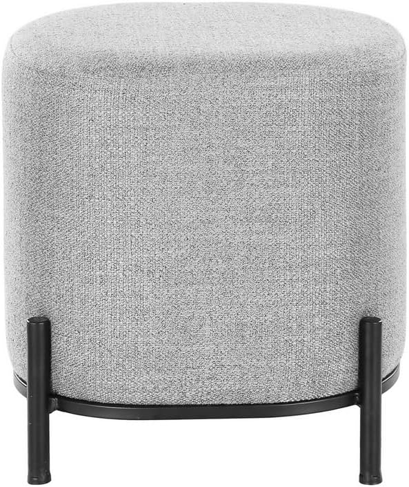 Home Office In Living Room - **/Ottomano, Poggiapiedi rotondo Pouf da salotto