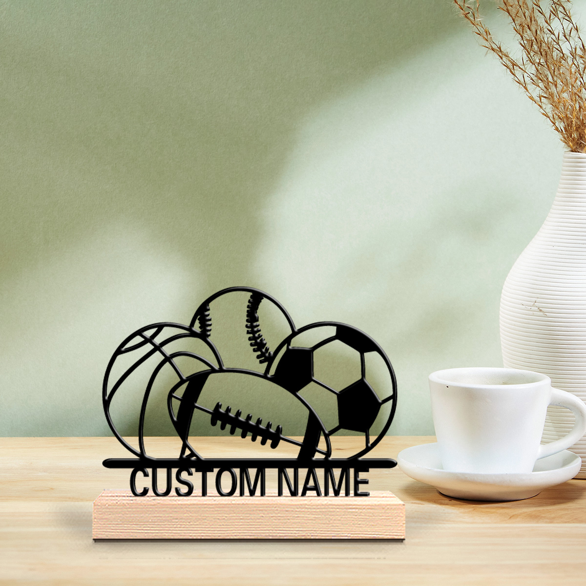 Home Office Living Room - 1 pezzo Decorazione da scrivania personalizzata