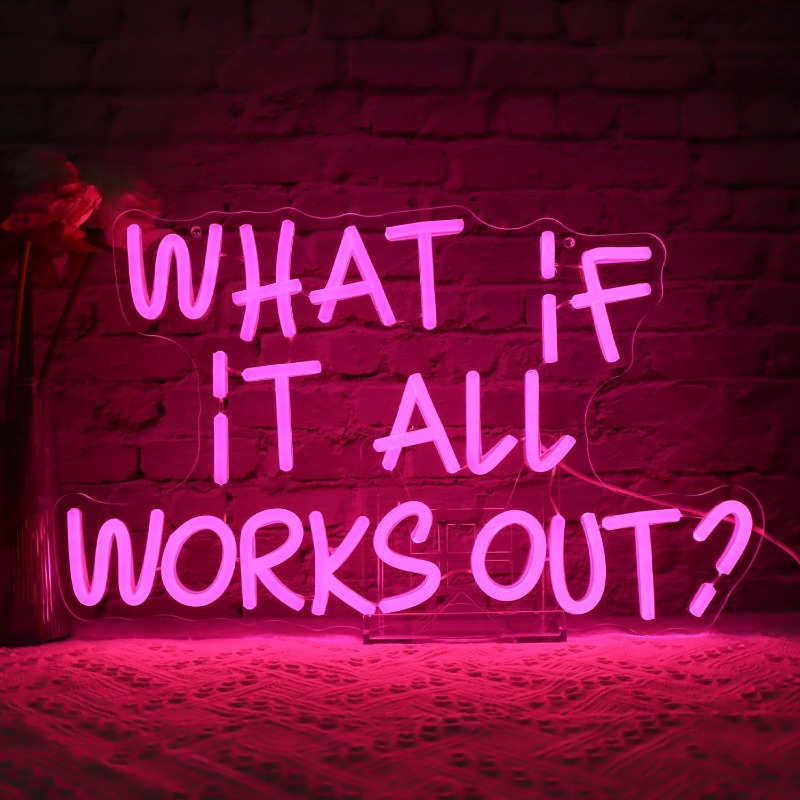 Home Office What Is It - What If All Work Out Insegna