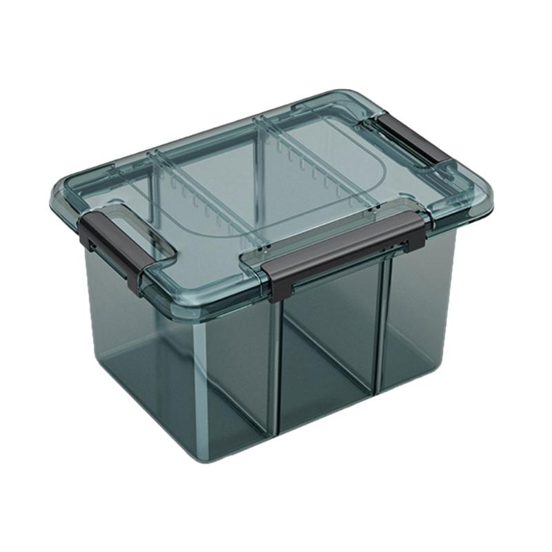 Home Office Layout - 652F Scatola portaoggetti in plastica con