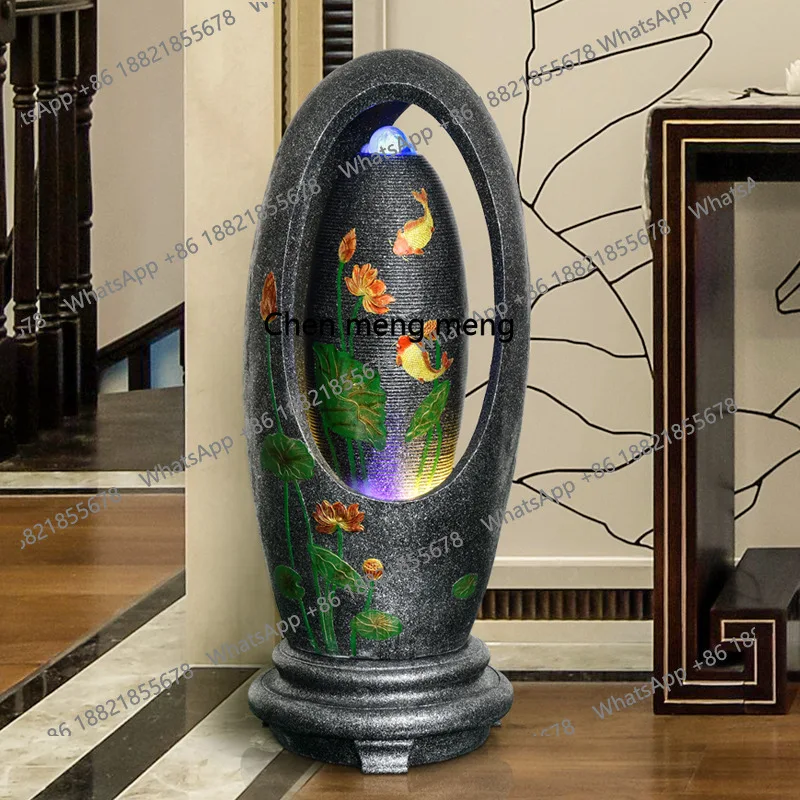 Home Office With View - Soggiorno europeo fontana di acqua corrente