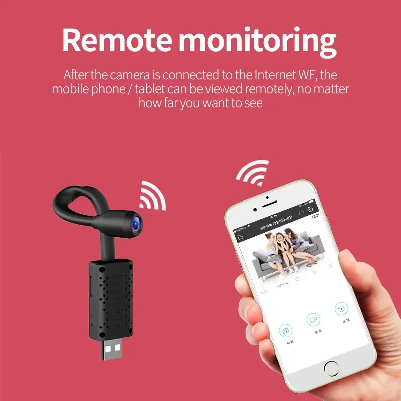 Home Office With View - Telecamere WiFi di sorveglianza USB 4K