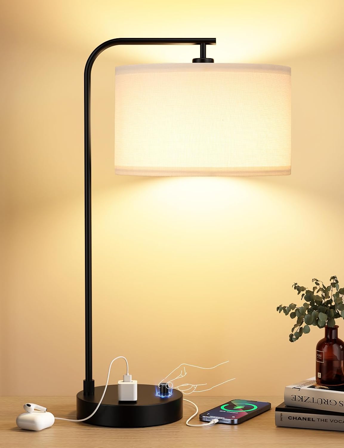Lampada da Comodino con Porta  - Desk Lamp Led recensione e prezzo