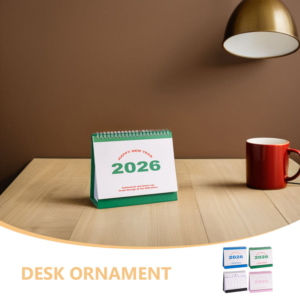 4 pezzi di calendari da tavolo - Home Office Layout recensione e prezzo