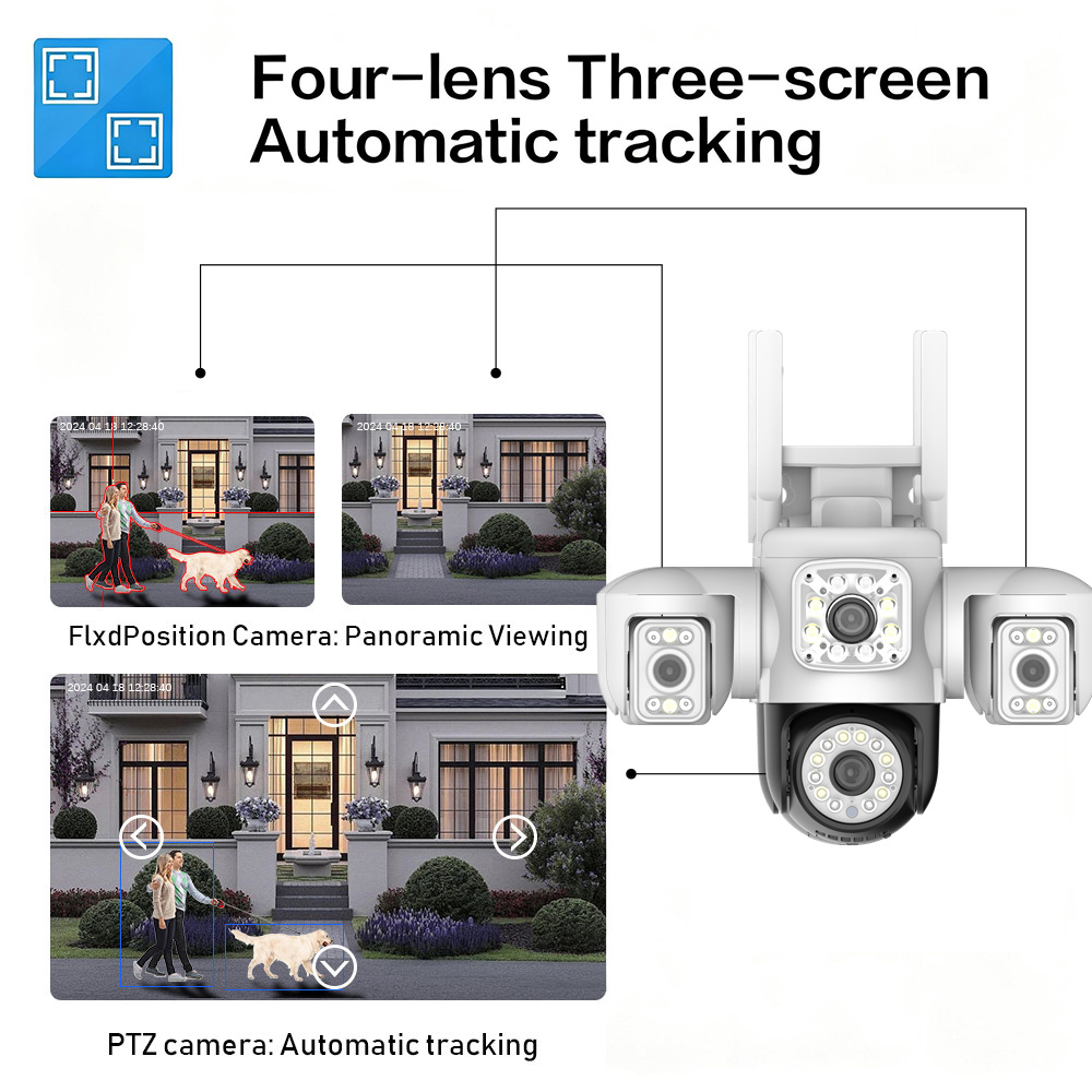 Telecamera WiFi 8K 15MP per Es - Home Office With View recensione e prezzo