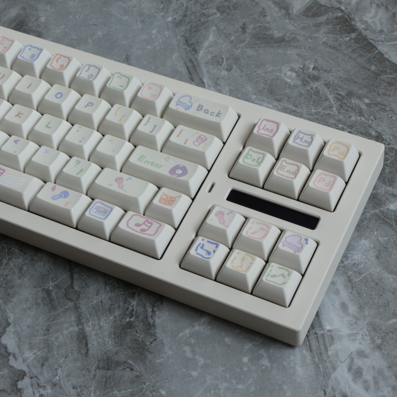 142 tasti Nota musicale PBT Ke - Home Office Layout recensione e prezzo