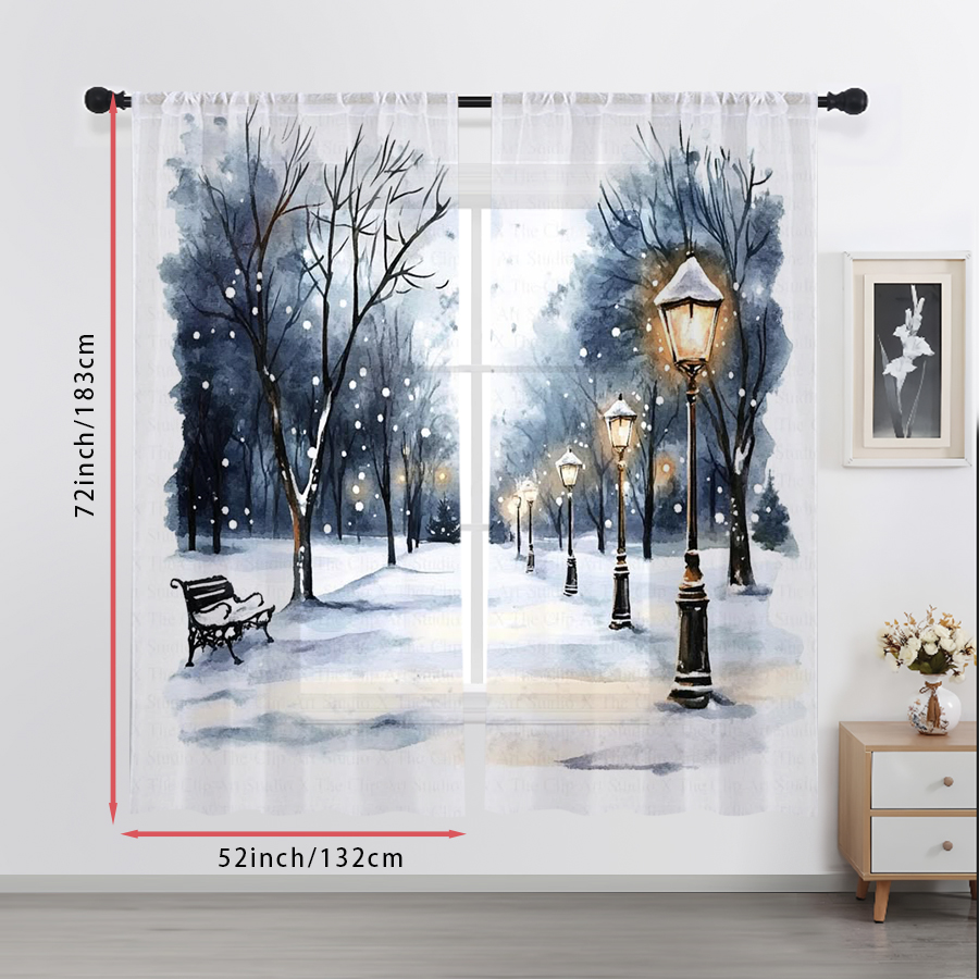 2 Pezzi di Tende Trasparenti c - Home Office Lamp recensione e prezzo