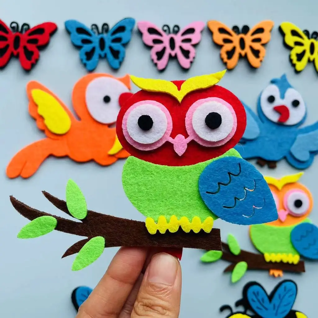 Feltro animali Craft 3D Wall D - Home Office Layout recensione e prezzo