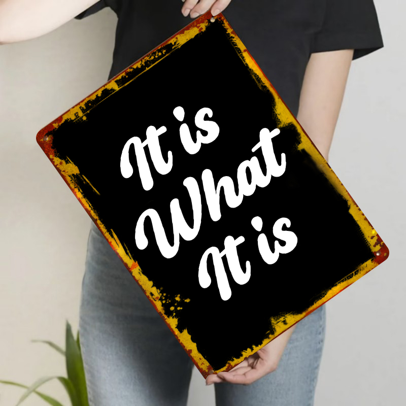 Arte da parete in metallo pers - Home Office What Is It recensione e prezzo