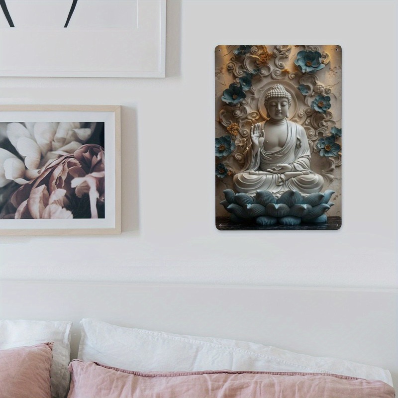 Statua di Buddha Zen, arte da  - Home Office Yoga Room Ideas recensione e prezzo