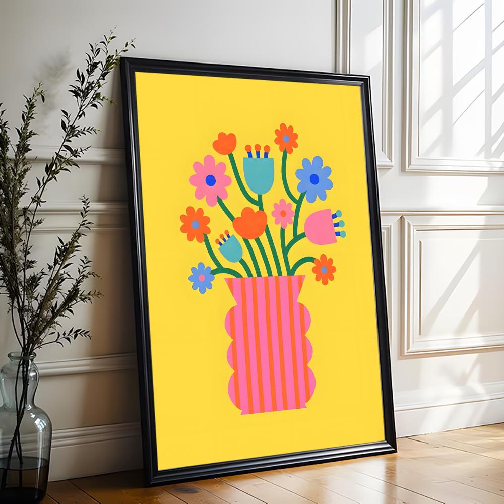 Fiore rosa mercato vaso pittur - Home Office Marketing recensione e prezzo