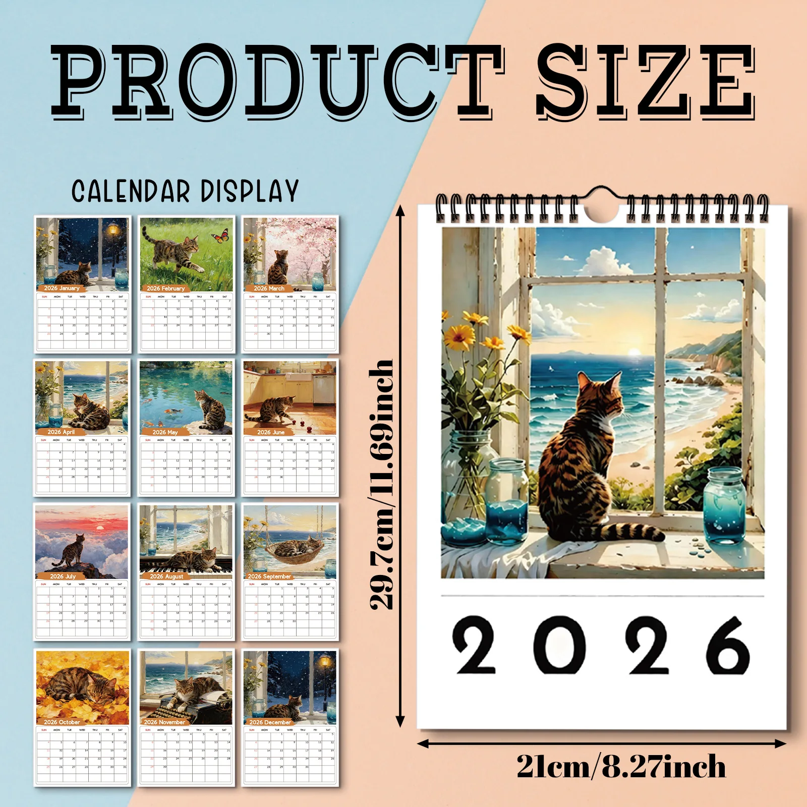 Calendario da parete 2026 (1 p - Home Office With View recensione e prezzo
