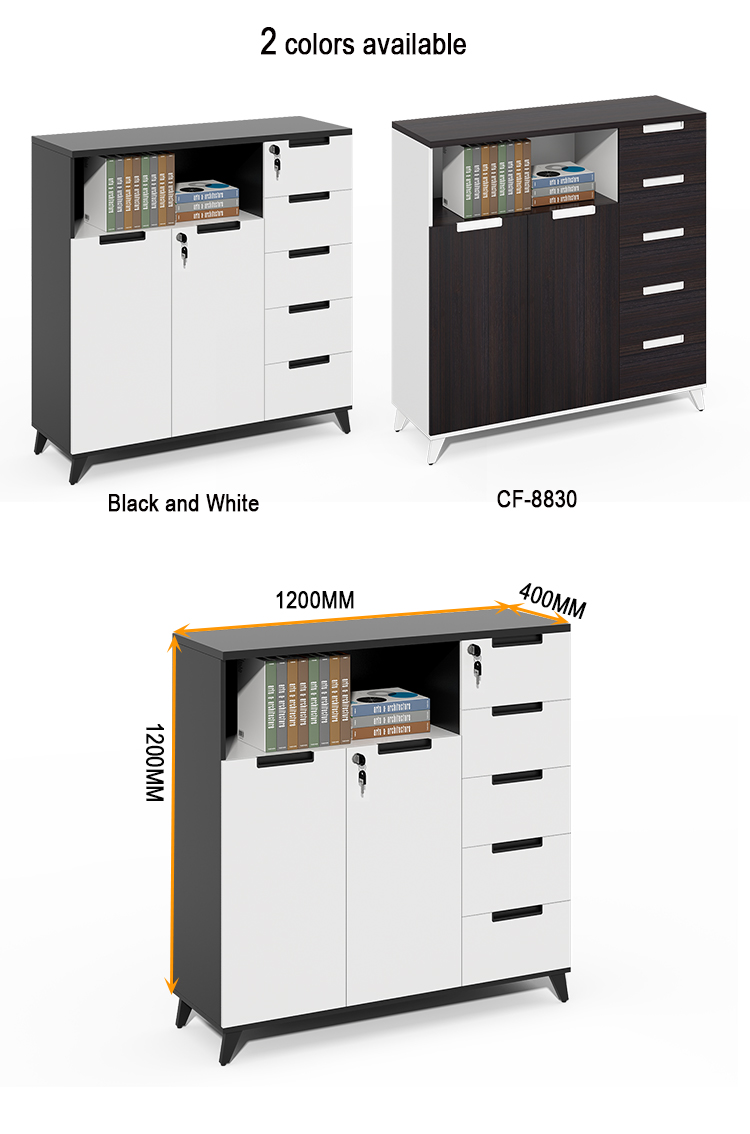 Schedario moderno con piedista - Drawer Pedestal Cabinet recensione e prezzo