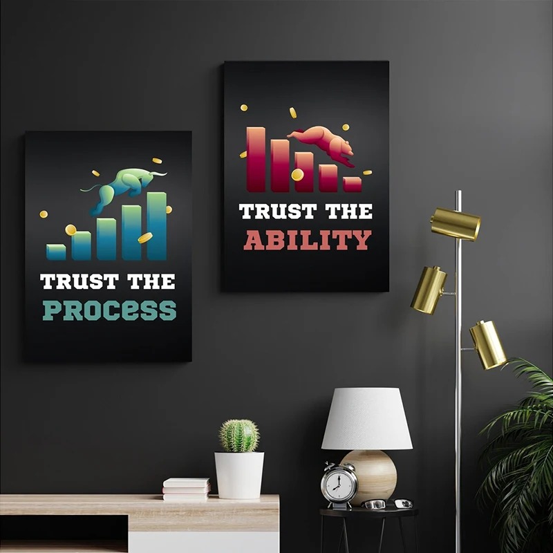 Neon Bulls & Bears Market Stoc - Home Office Marketing recensione e prezzo