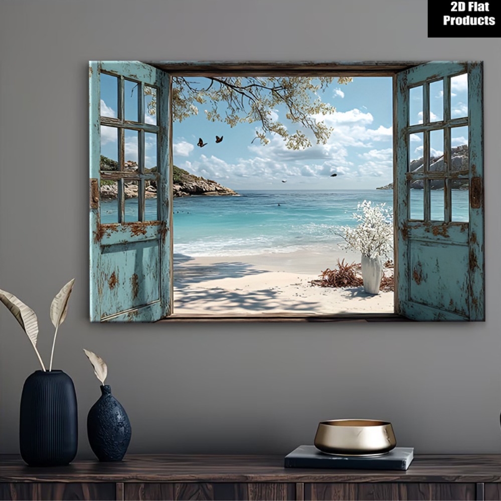 Stampa con Vista sul Mare, Art - Home Office With View recensione e prezzo