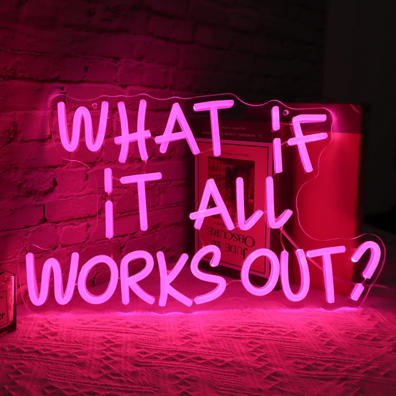 What If All Work Out Insegna a - Home Office What Is It recensione e prezzo