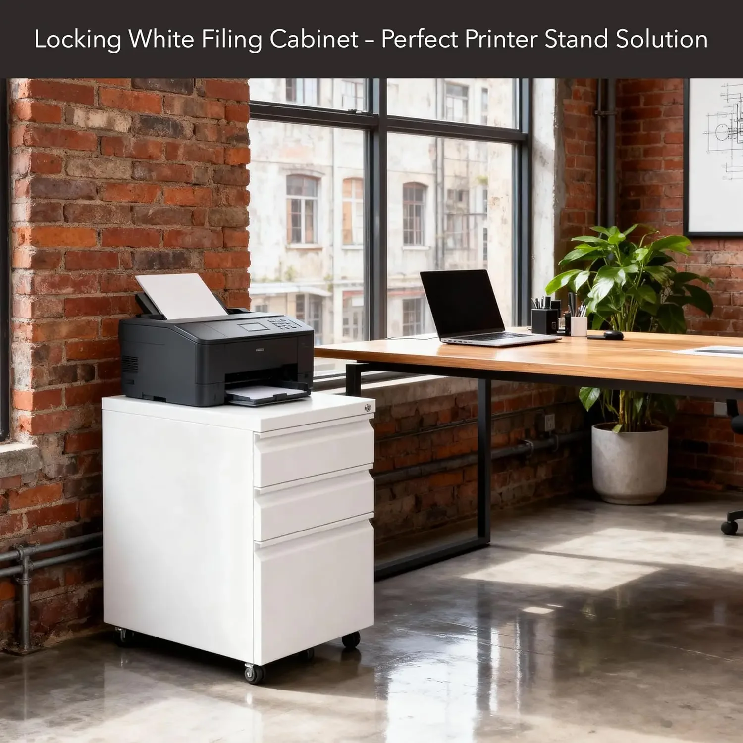 Armadietto Portadocumenti Moun - Drawer Pedestal Cabinet recensione e prezzo