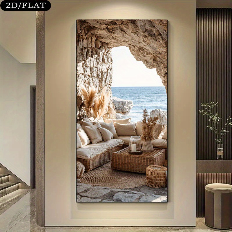 Stampa su tela extra large con - Home Office With View recensione e prezzo