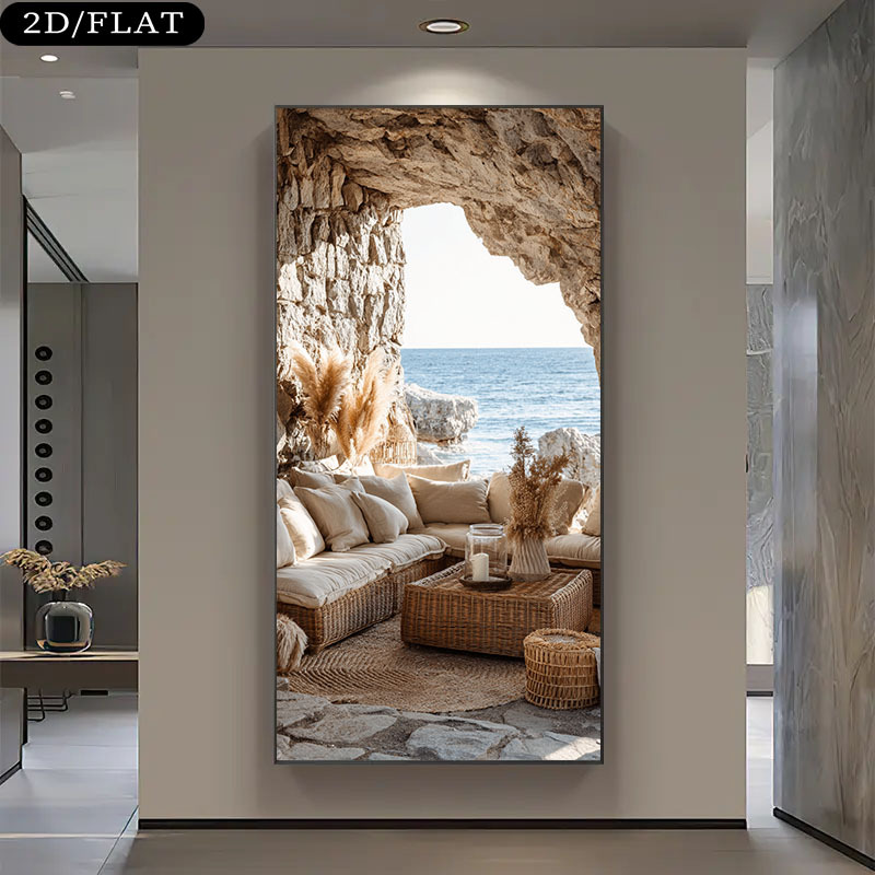Stampa su tela extra large con - Home Office With View recensione e prezzo