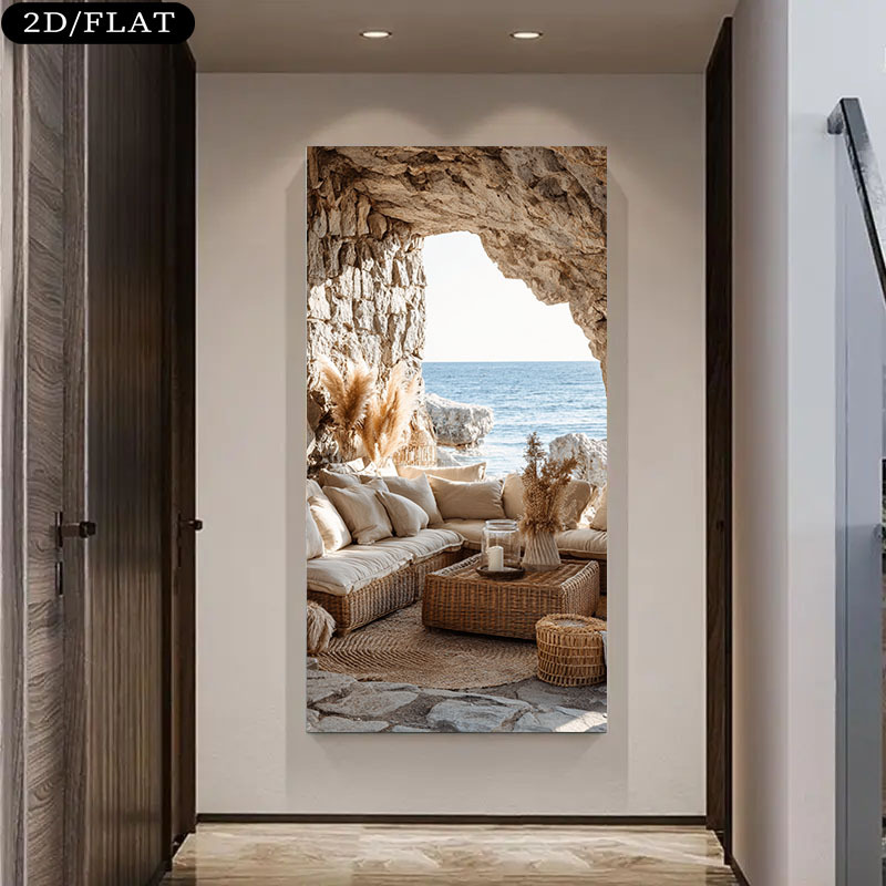 Stampa su tela extra large con - Home Office With View recensione e prezzo