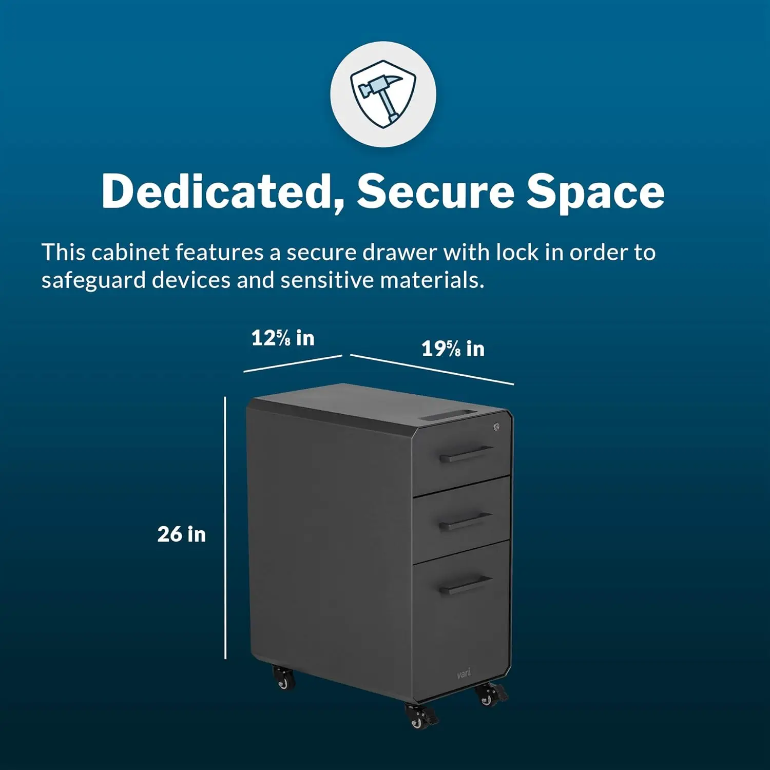 Armadietto Portadocumenti Sott - Drawer Pedestal Cabinet recensione e prezzo