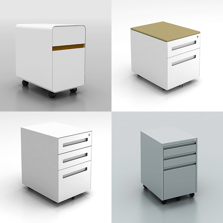 Moderno Armadietto Mobile in M - Drawer Pedestal Cabinet recensione e prezzo