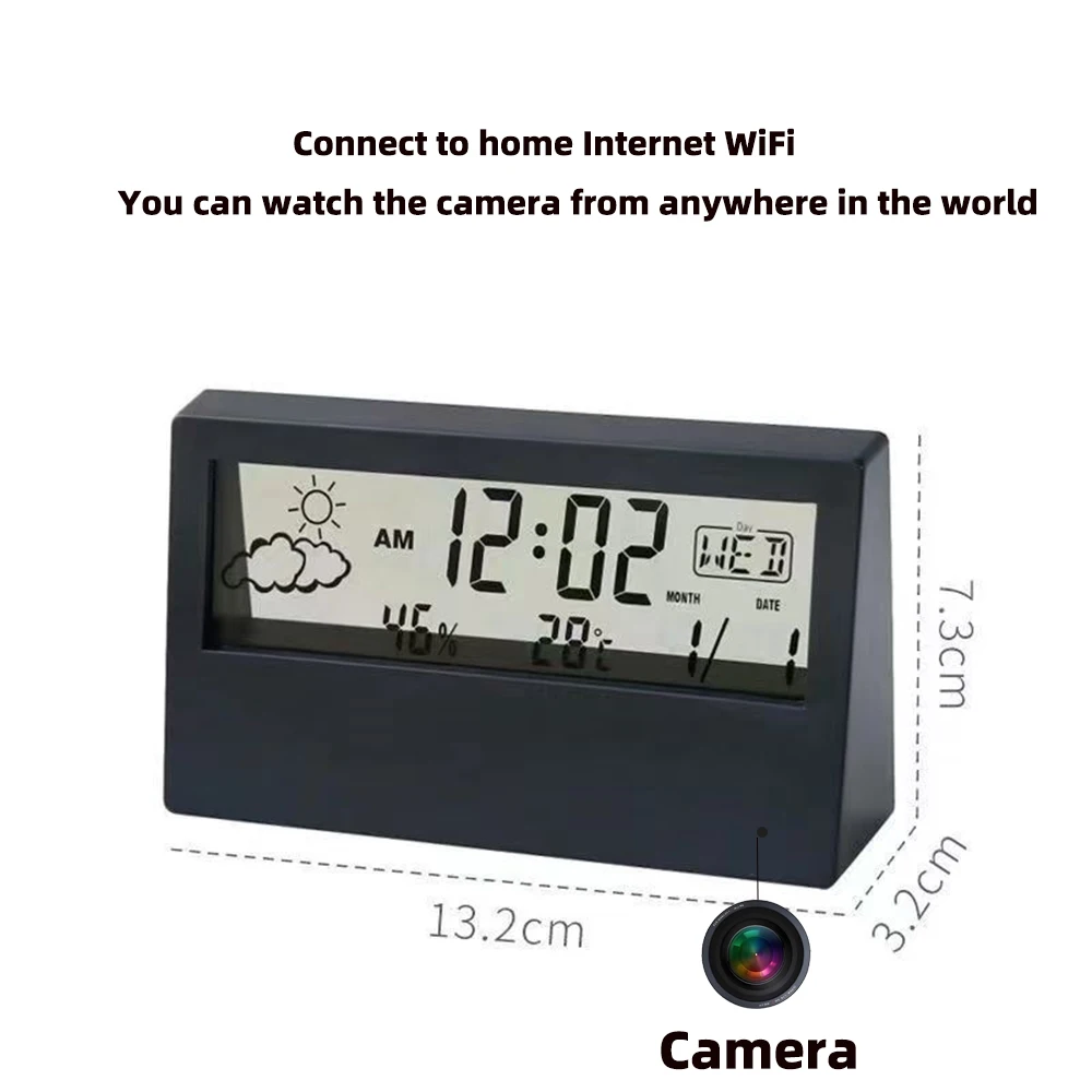 Telecamera Orologio WiFi 4K co - Home Office With View recensione e prezzo